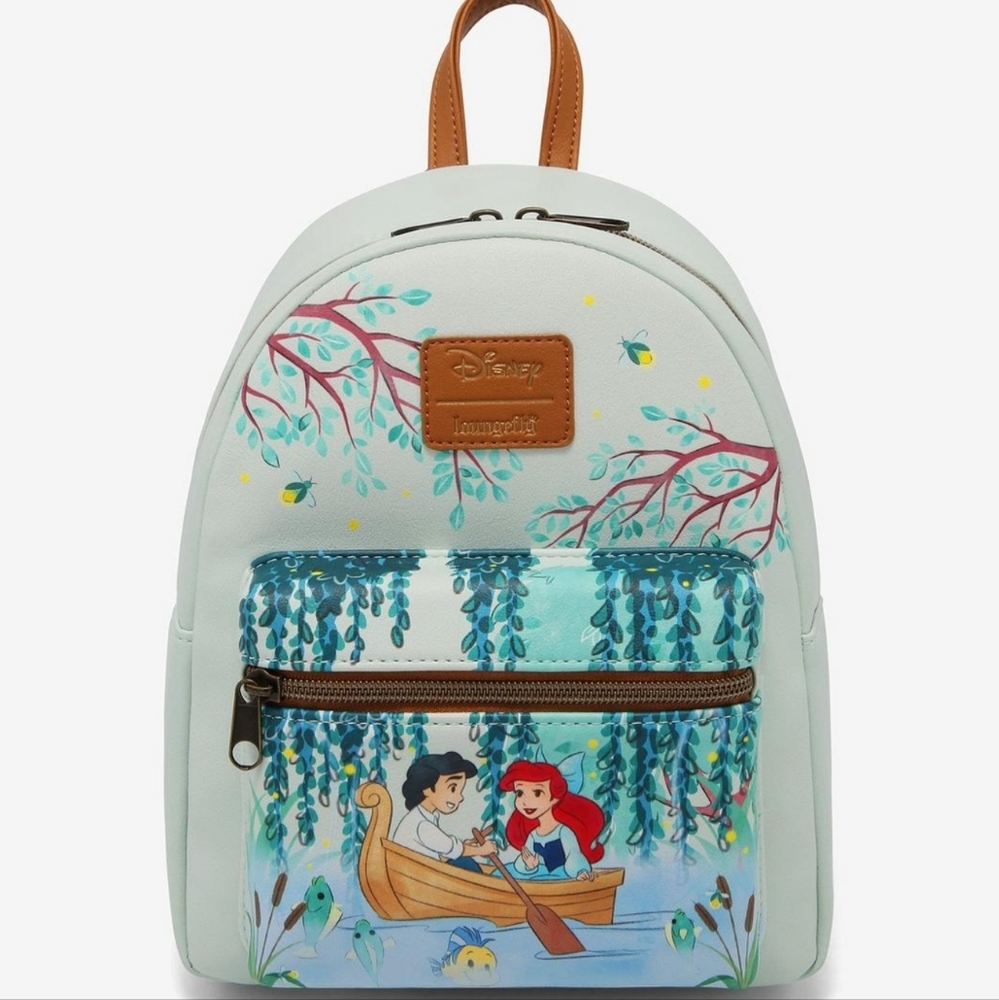 🎉❗️SALE❗️🎉 Loungefly The Little Mermaid Boat Date Mini Backpack